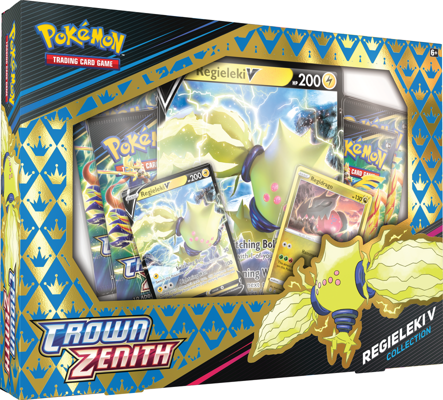 POKEMON SWSH12.5 CROWN ZENITH REGIELEKI V (Release Date:  2023-01-20) | The CG Realm