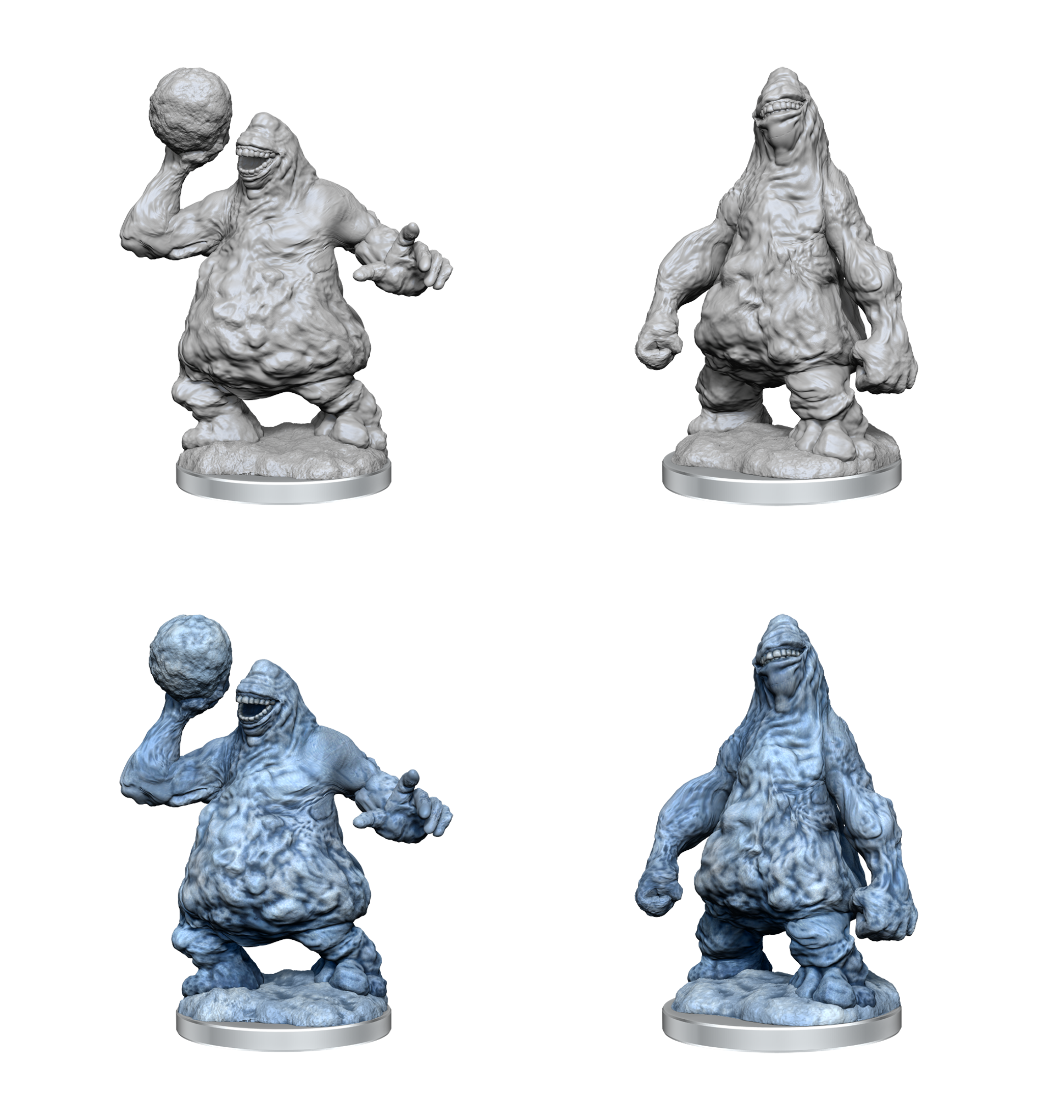 DND UNPAINTED MINIS WV16 SNOW GOLEMS | The CG Realm