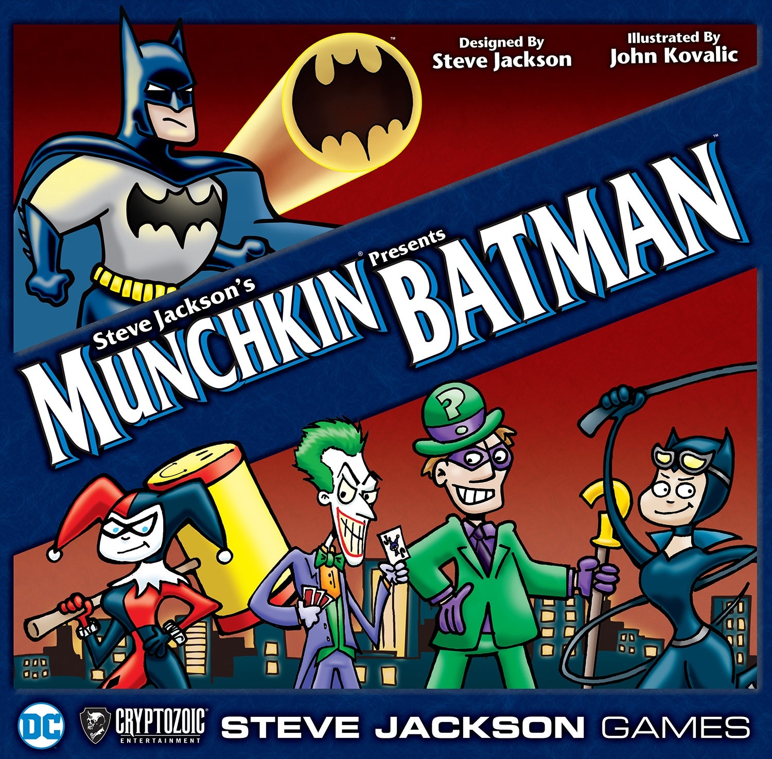 STEVE JACKSON'S MUNCHKIN PRESENTS BATMAN | The CG Realm