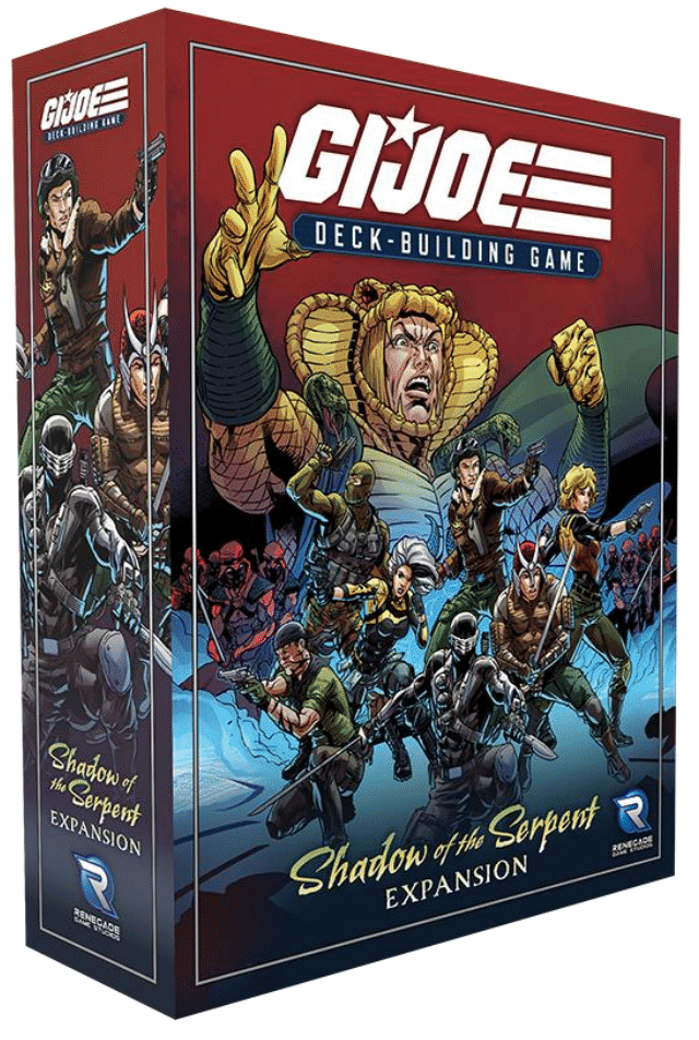 G.I. JOE DECK-BUILDING GAME SHADOW O/T SERPENT EXP  (Release Date:  2022 Q2/Q3)