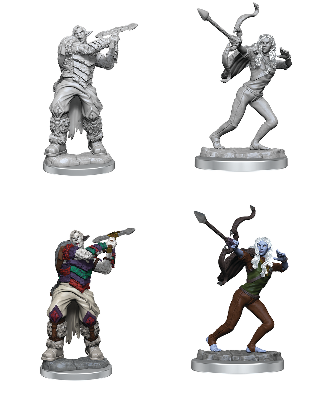 CR UNPAINTED MINIS WV4 ASHARI STONEGUARD/SKYDANCER