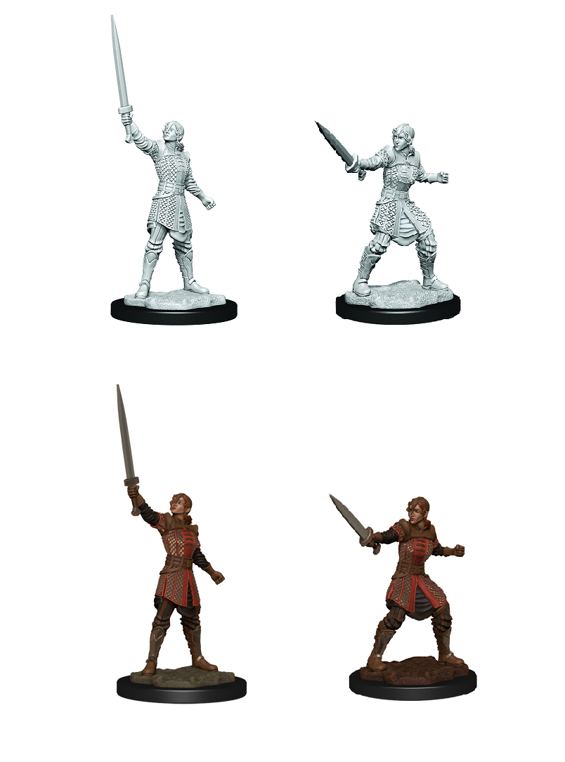 CR UNPAINTED MINIS WV1 HUMAN EMPIRE FIGHTER FEMALE | The CG Realm