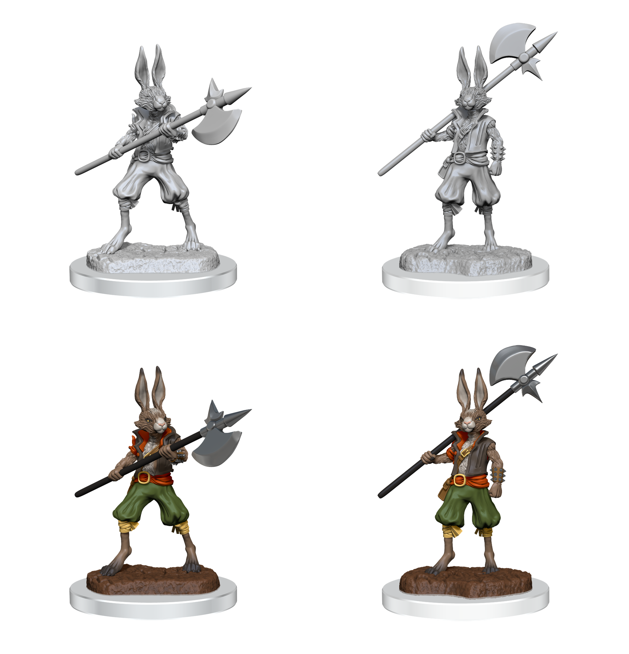 DND UNPAINTED MINIS WV18 HARENGON BRIGANDS | The CG Realm