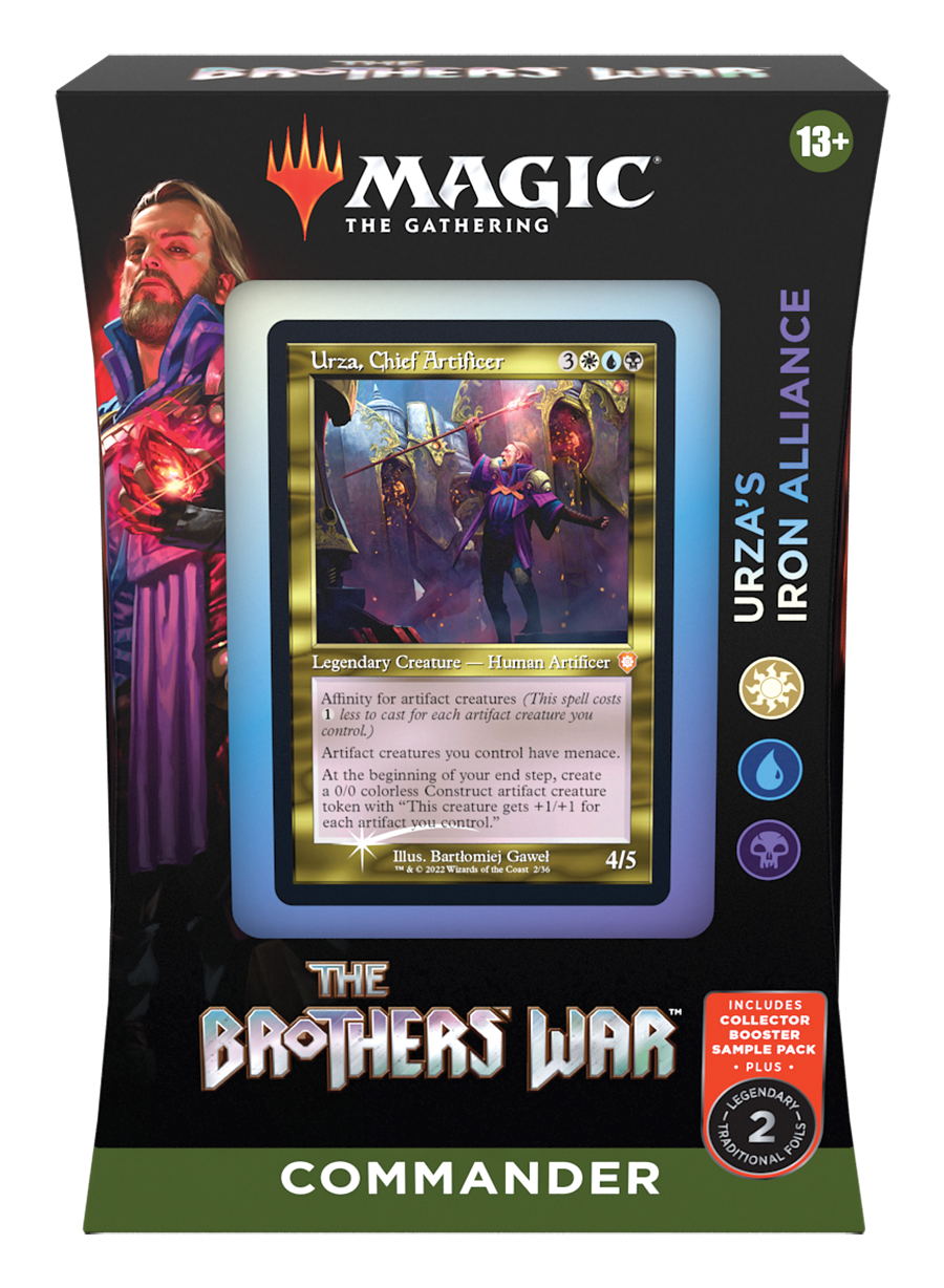 MTG THE BROTHERS WAR COMMANDER Set (Both decks)(Release Date:  2022-11-18)