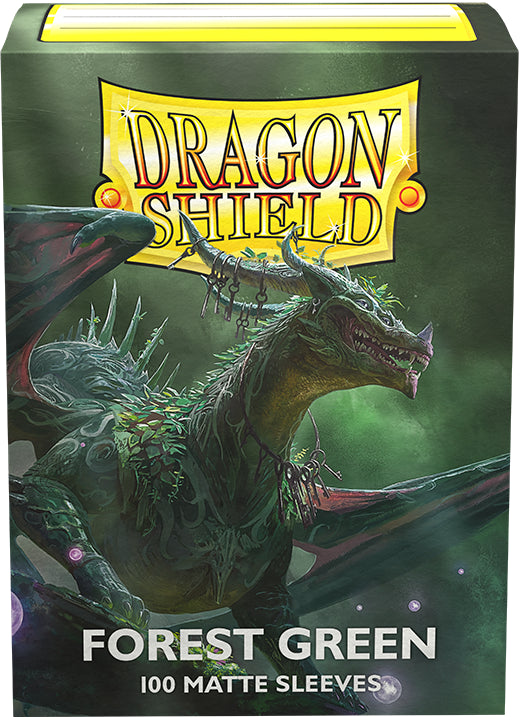 DRAGON SHIELD SLEEVES MATTE FOREST GREEN 100CT | The CG Realm