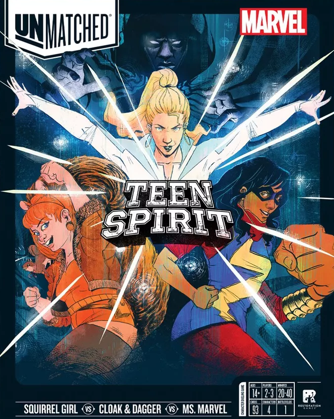 UNMATCHED MARVEL TEEN SPIRIT