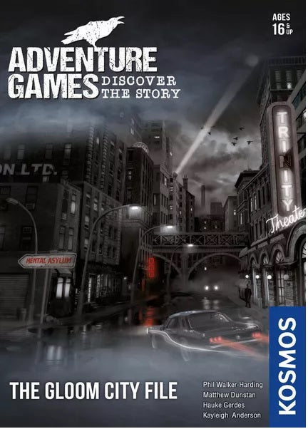 ADVENTURE GAMES: THE GLOOM CITY FILE