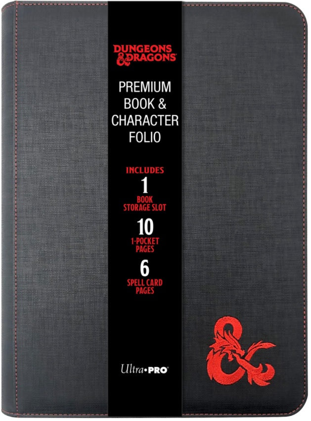 UP PREMIUM DND BOOK AND CHARACTER ZIPFOLIO | The CG Realm