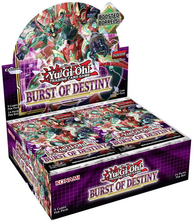 YGO BURST OF DESTINY BOOSTER (Release Date:  2021-11-05) | The CG Realm