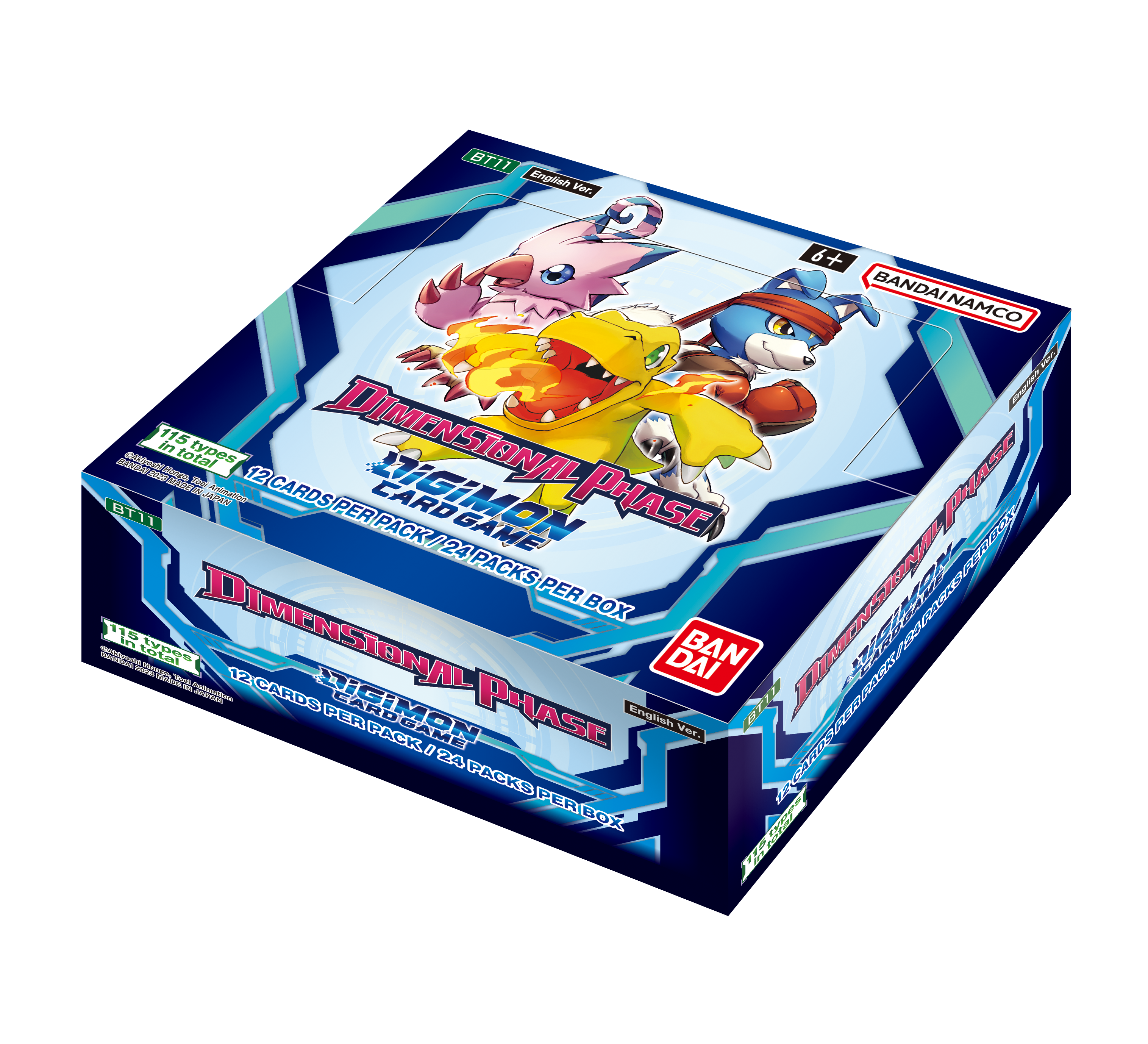 DIGIMON DIMENSIONAL PHASE BOOSTER (Release Date:  2023-02-17) | The CG Realm