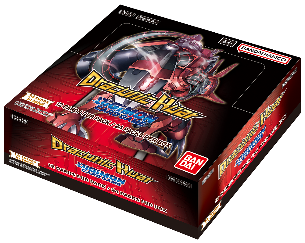 DIGIMON DRACONIC ROAR BOOSTER (Release Date:  2022-11-11)