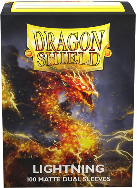 DRAGON SHIELD SLEEVES DUAL MATTE LIGHTNING 100CT | The CG Realm