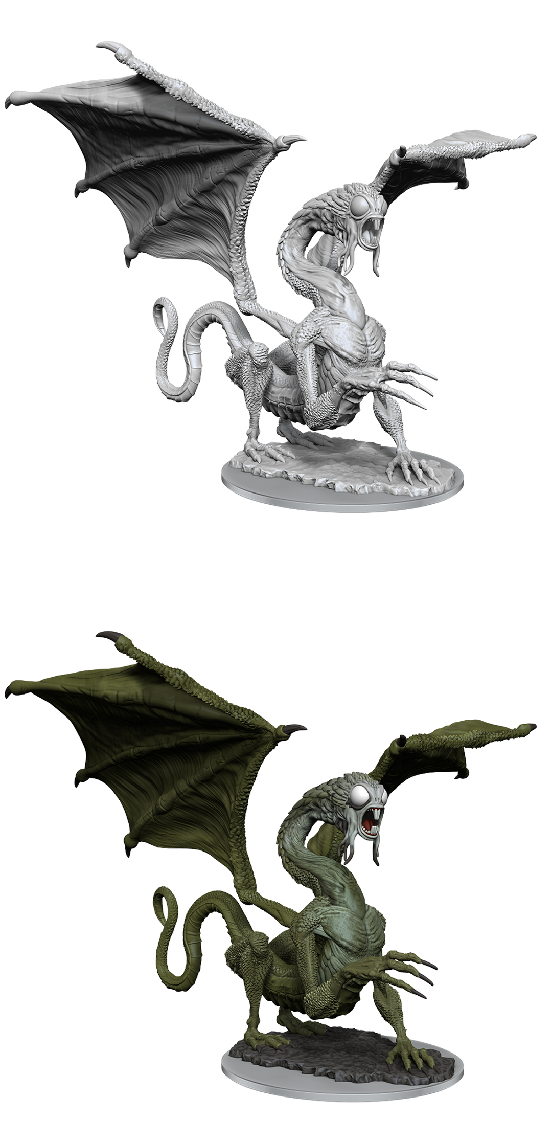 DND UNPAINTED MINIS WV17 JABBERWOCK