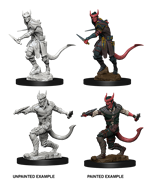 D&D Unpainted Miniature Nolzur's Tiefling Rogue