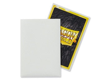 DRAGON SHIELD SLEEVES JAPANESE MATTE WHITE 60CT | The CG Realm
