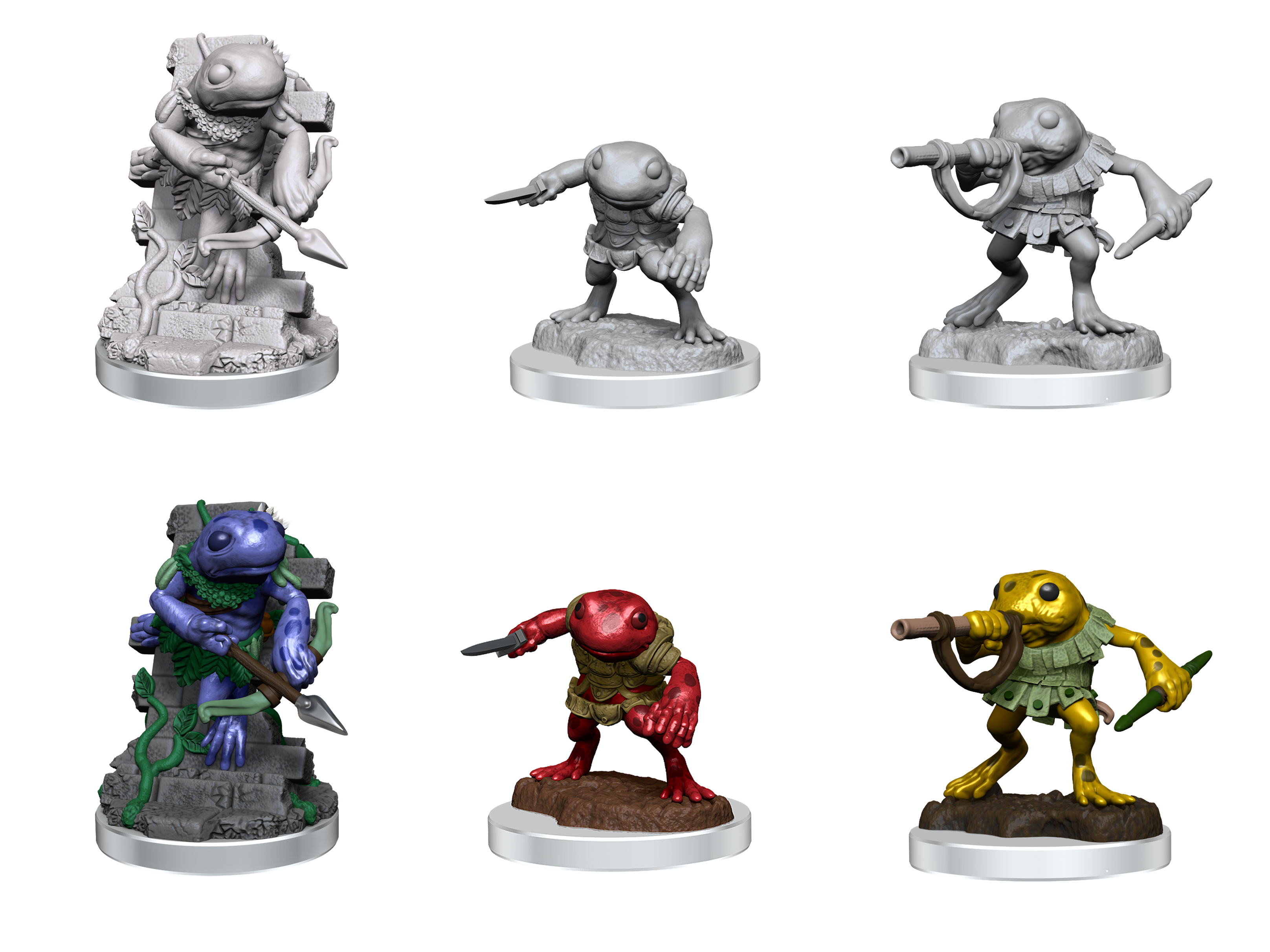 DND UNPAINTED MINIS WV18 GRUNGS | The CG Realm