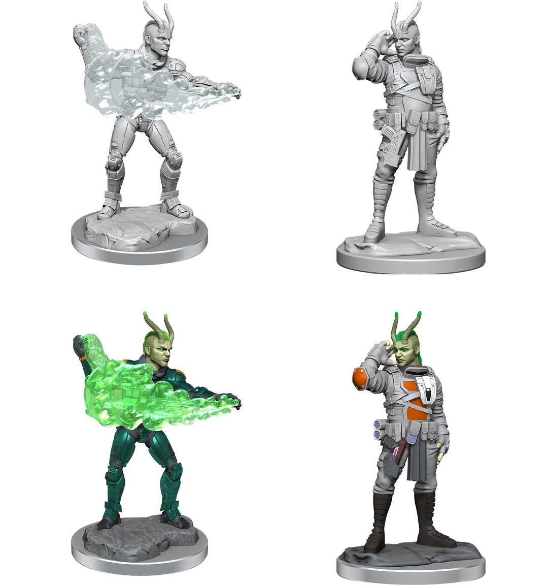 SF UNPAINTED MINIS WV17 LASHUNTA TECHNOMANCER MALE