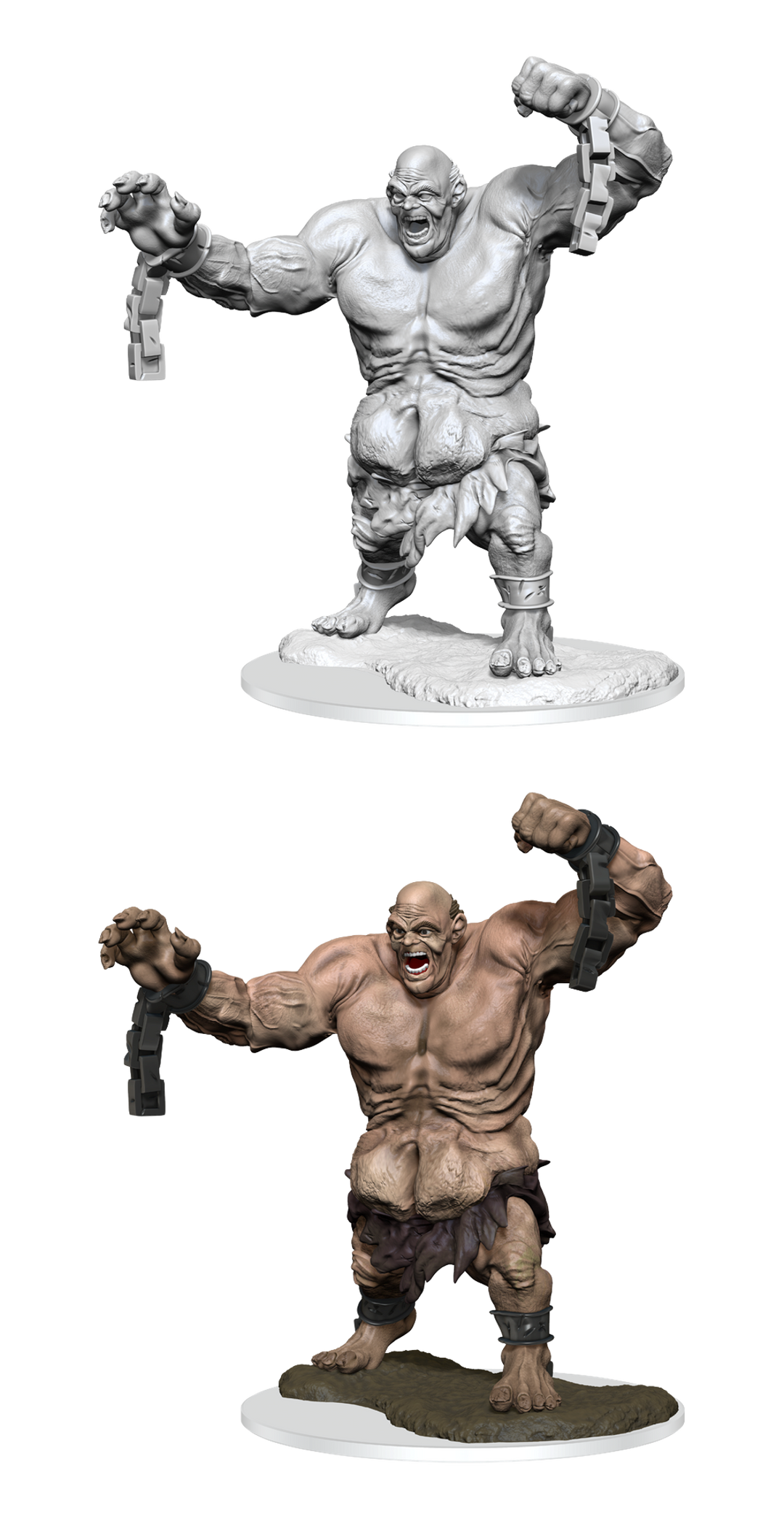 DND UNPAINTED MINIS WV16 MOUTH OF GROLANTOR