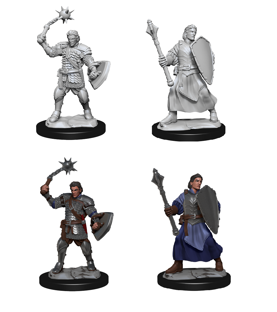 CR UNPAINTED MINIS WV1 HUMAN CLOVIS CONCORD MALE