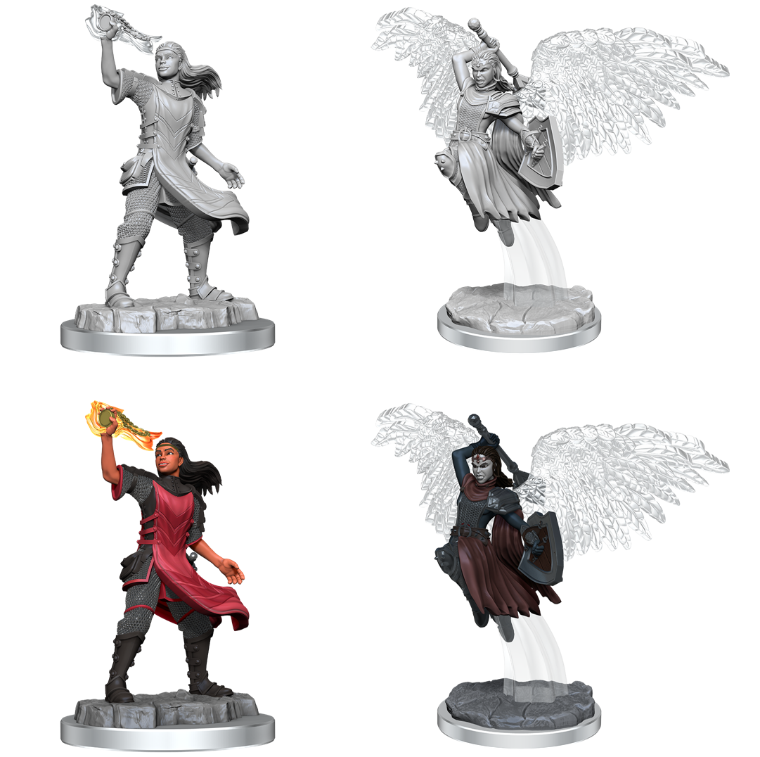 DND UNPAINTED MINIS WV20 AASIMAR CLERIC FEMALE | The CG Realm