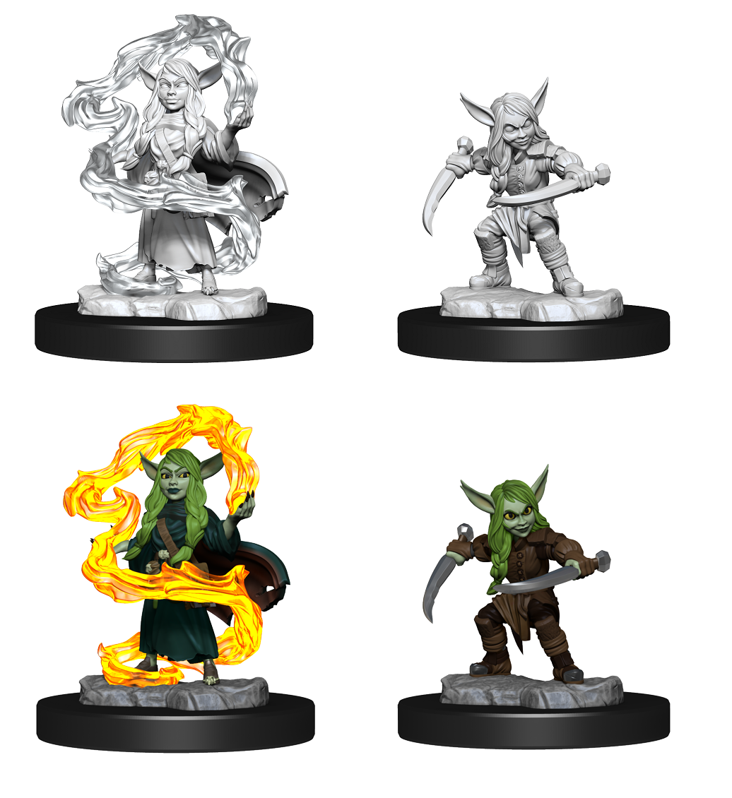 CR UNPAINTED MINIS WV1 GOBLIN SRCRR/ROGUE FEMALE