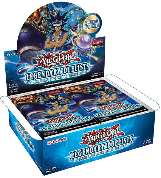 YGO LEGENDARY DUELISTS DUELS FROM THE DEEP BOOSTER Pack