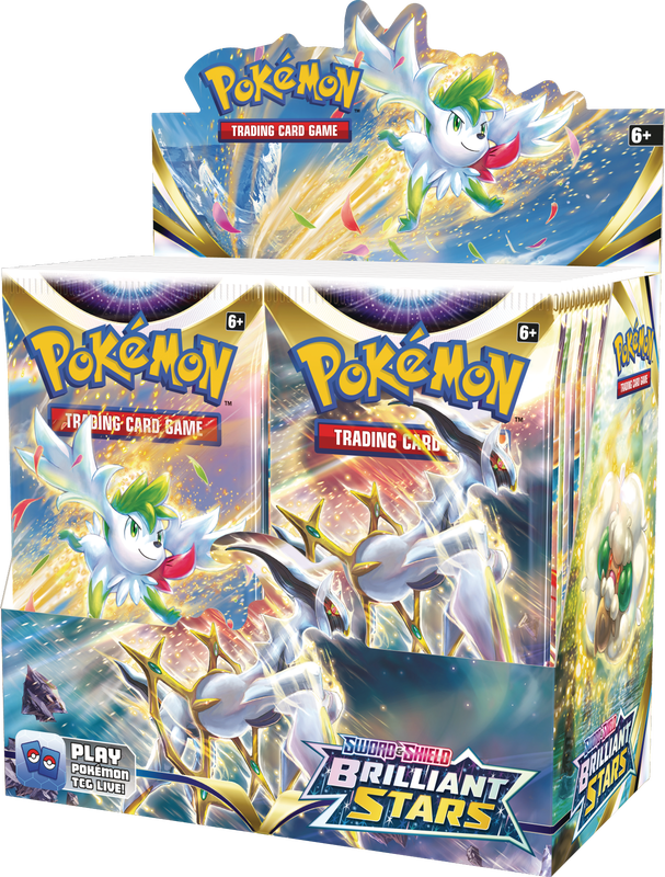 POKEMON SWSH9 BRILLIANT STARS BOOSTER (Release Date:  2022-02-25) | The CG Realm