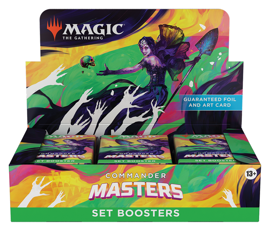 MTG COMMANDER MASTERS SET BOOSTER BOX (Release Date:  2023-08-04)