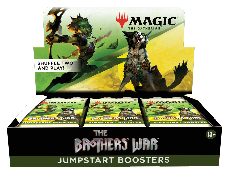 MTG THE BROTHERS WAR JUMPSTART BOOSTER Box (Release Date:  2022-11-18)