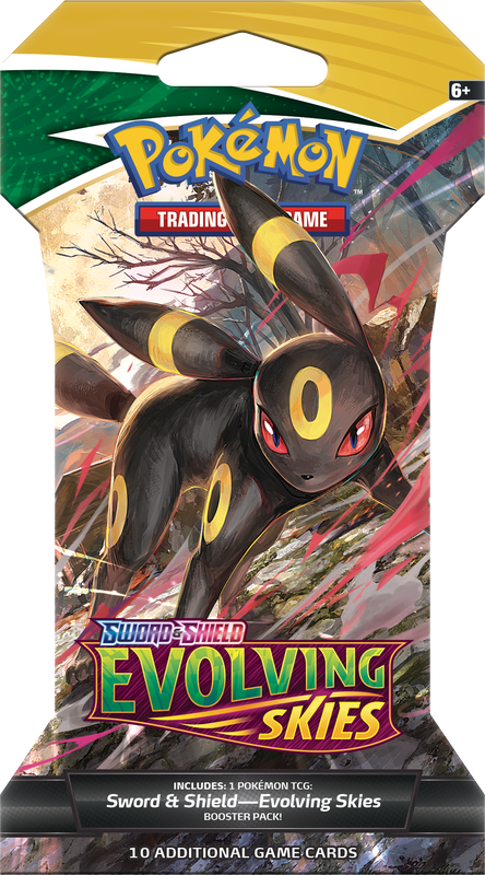 SLEEVED POKEMON SWSH7 EVOLVING SKIES PACK