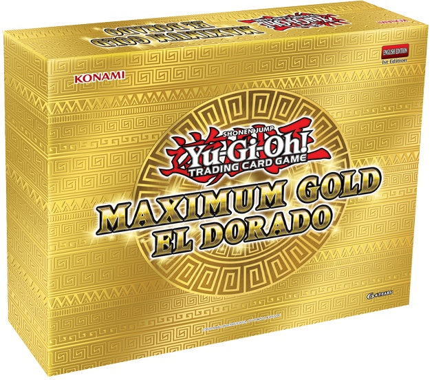 YGO MAXIMUM GOLD EL DORADO (Release Date:  2021-11-19) | The CG Realm