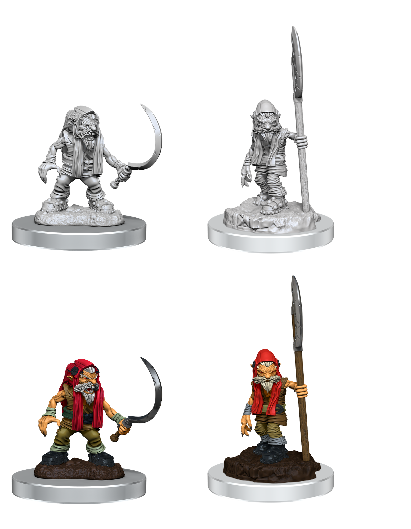 DND UNPAINTED MINIS WV16 REDCAPS | The CG Realm