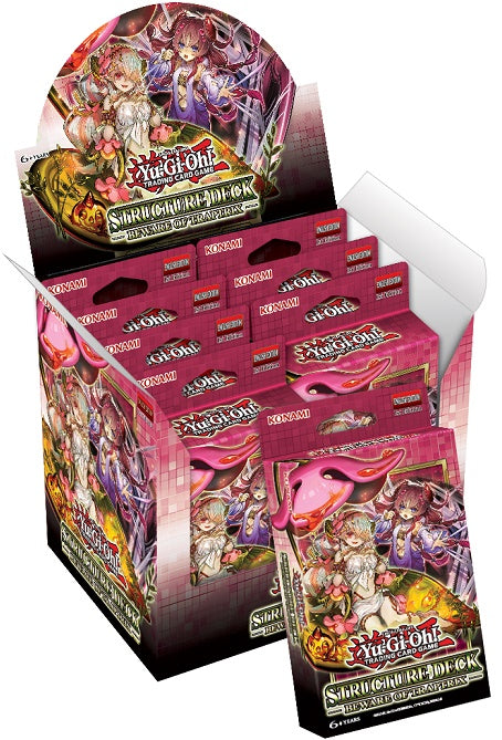 YGO STRUCTURE DECK FEATURING TRAPTRIX (Release Date:  2023-02-24) | The CG Realm