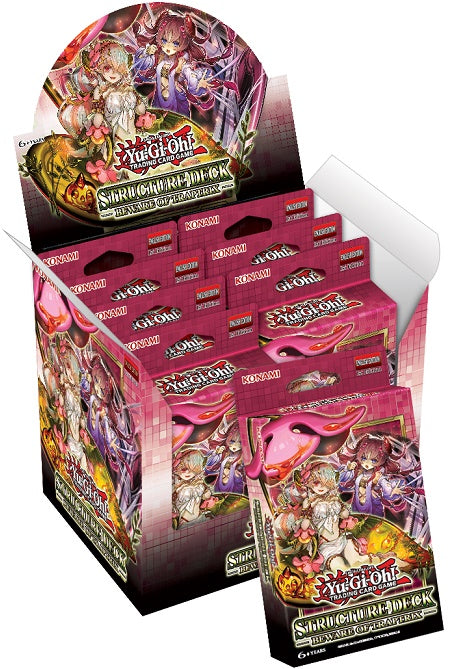 YGO STRUCTURE DECK FEATURING TRAPTRIX (Release Date:  2023-02-24)