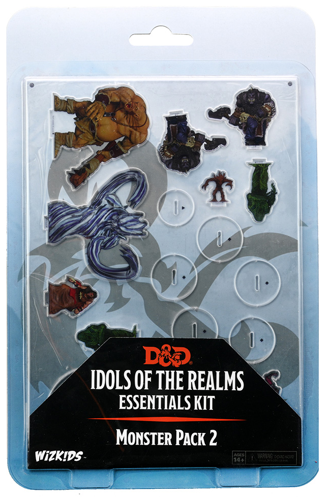 DND IDOLS 2D MINIS MONSTER PK 2