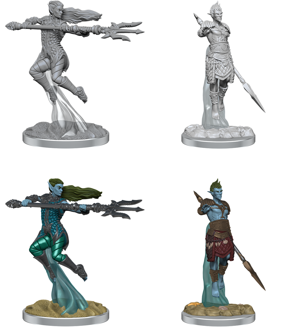 DND UNPAINTED MINIS WV20 SEA ELF FIGHTERS | The CG Realm