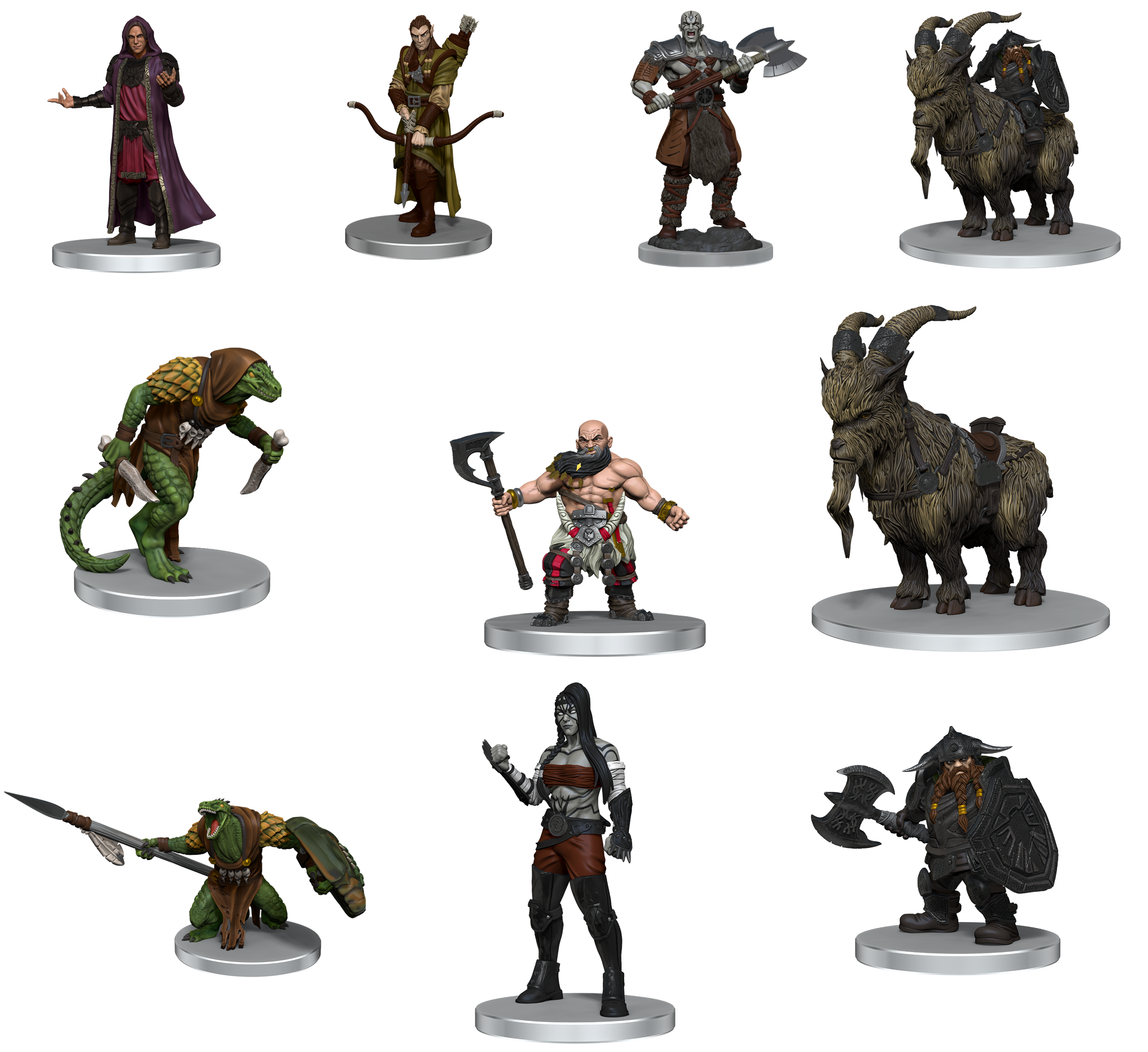 CRITICAL ROLE CHARACTERS OF TAL'DOREI SET 1 | The CG Realm
