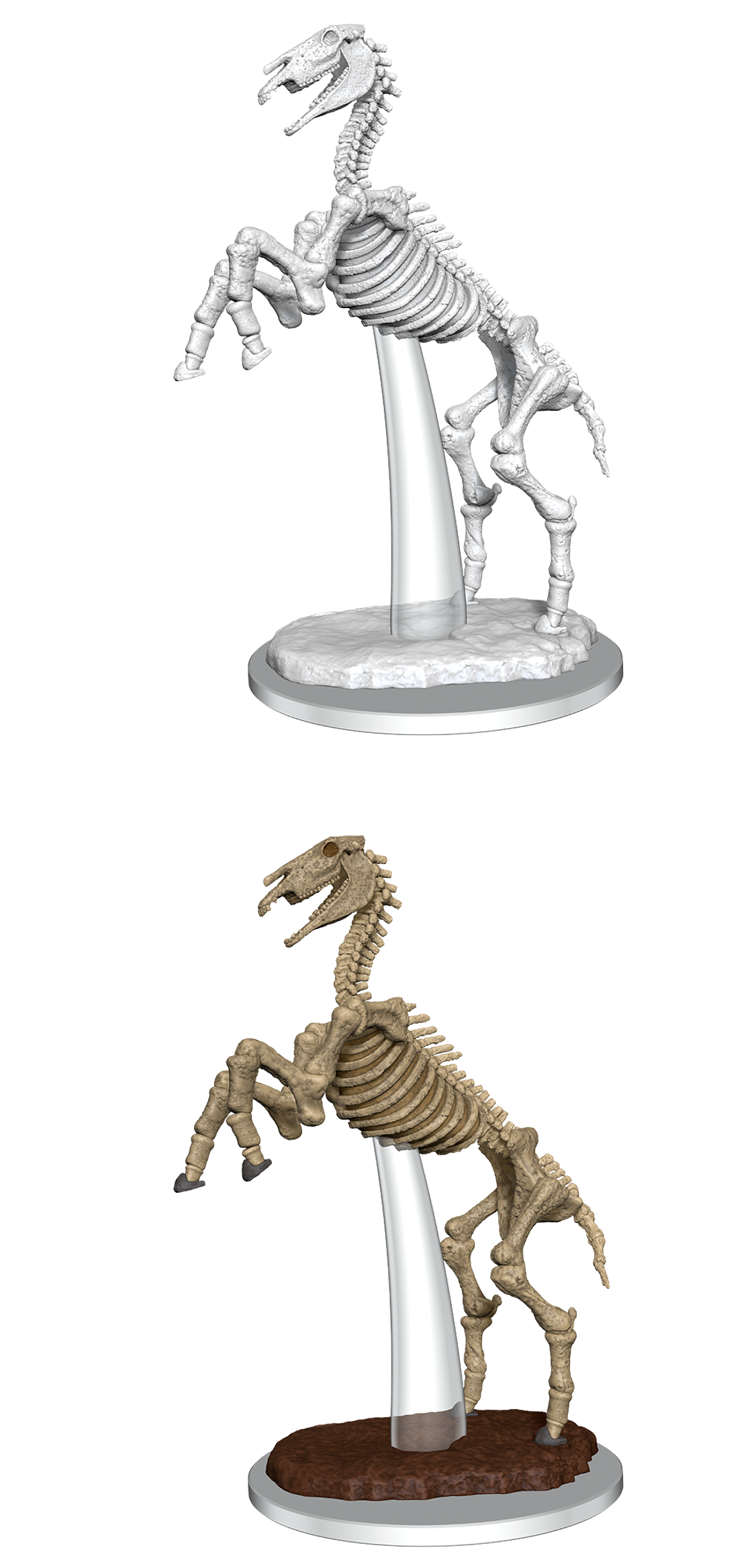 PF UNPAINTED MINIS WV16 SKELETAL HORSE | The CG Realm