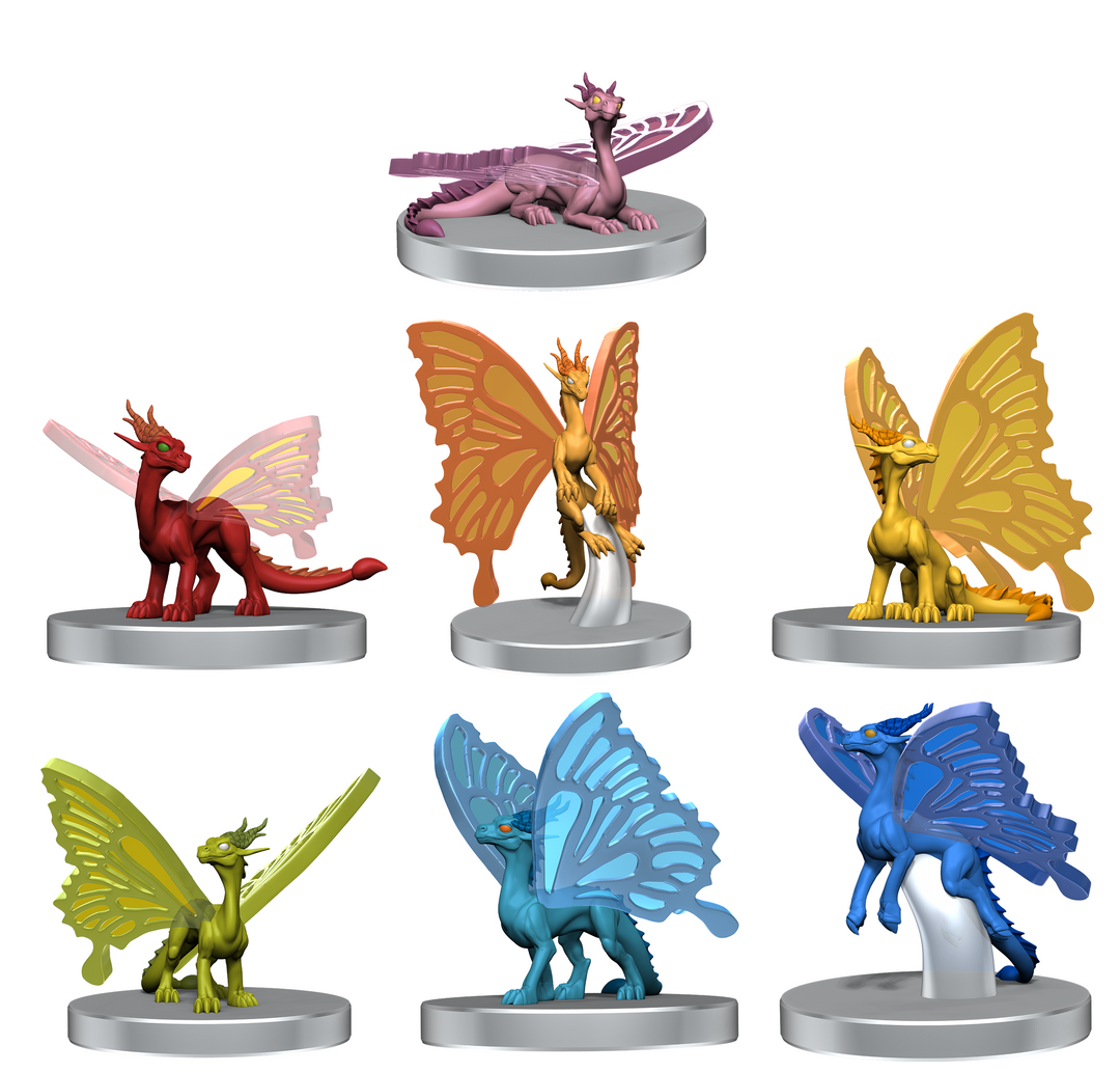 DND ICONS: PRIDE OF FAERIE DRAGONS (Release Date:  2022 Q2/Q3)