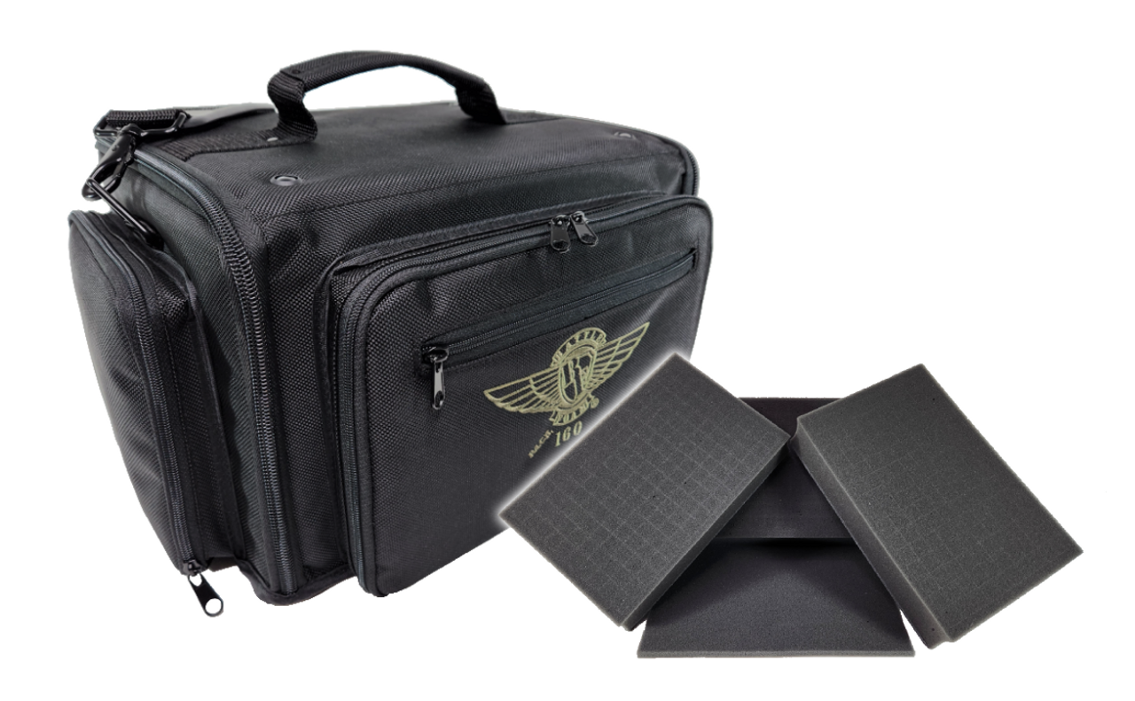 PACK 160 PLUCK FOAM LOAD OUT (BLACK) | The CG Realm