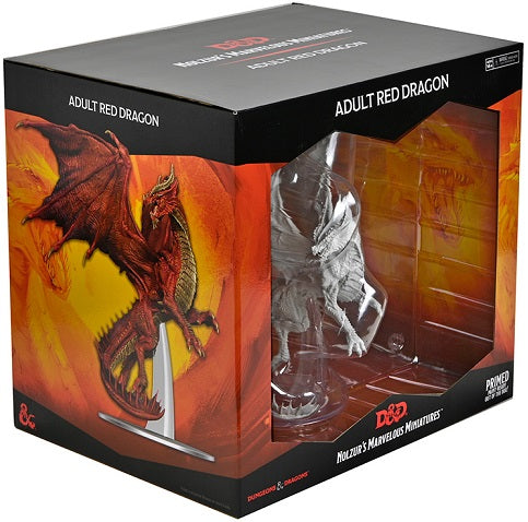 DND UNPAINTED MINIS ADULT RED DRAGON (Release Date:  2022 Q4) | The CG Realm