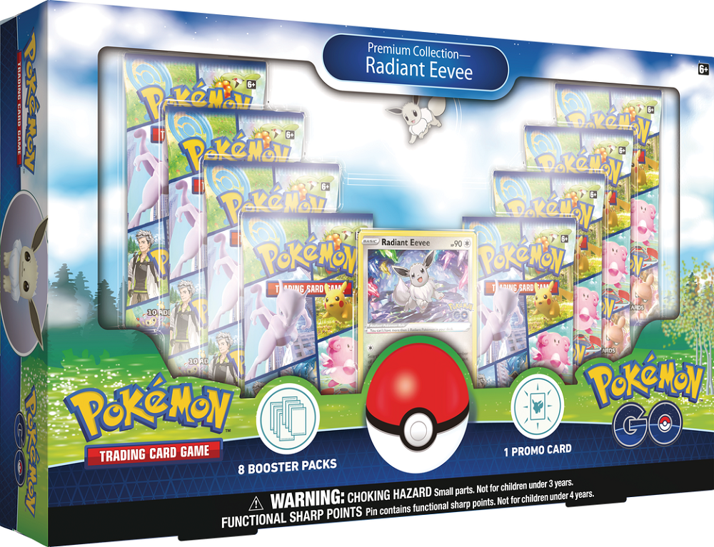 POKEMON GO PREMIUM COLLECTION RADIANT EEVEE  (Release Date:  2022-07-01) | The CG Realm