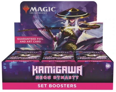 MTG KAMIGAWA NEON DYNASTY SET BOOSTER (Release Date:  2022-02-18)
