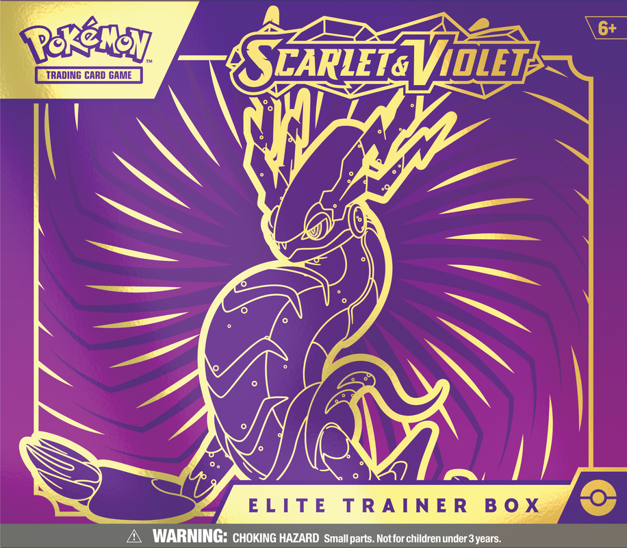 POKEMON SV1 SCARLET AND VIOLET ELITE TRAINER BOX Miraidon (Release Date:  2023-03-31) | The CG Realm