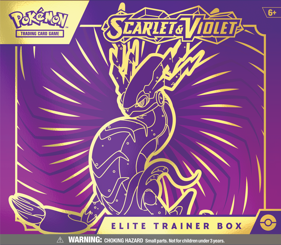 POKEMON SV1 SCARLET AND VIOLET ELITE TRAINER BOX Miraidon (Release Date:  2023-03-31)