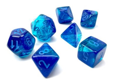 GEMINI POLY BLUE-BLUE/LT BLUE LUMINARY 7-DIE SET