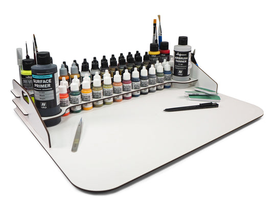 VALLEJO: PAINT DISPLAY/WORK STATION 50X37CM