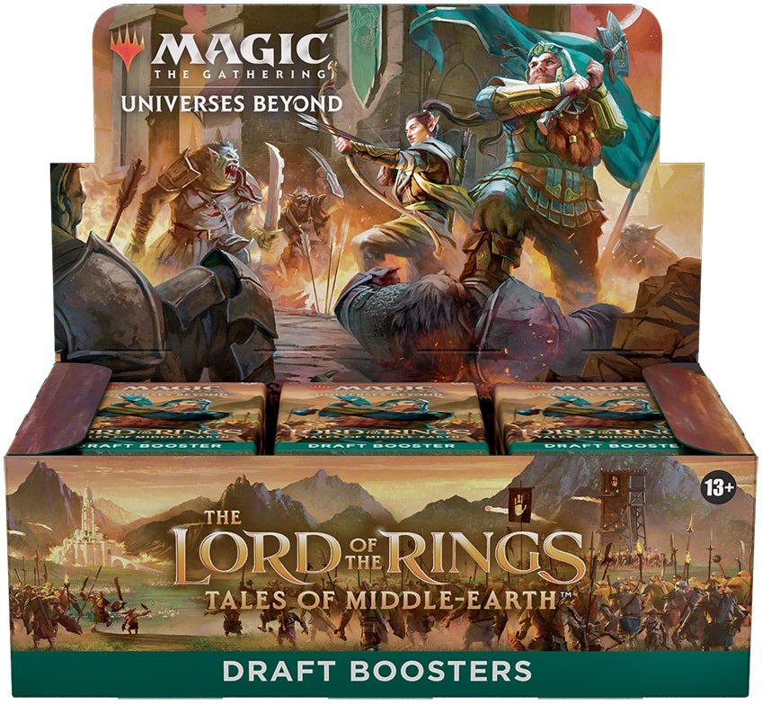 MTG LORD OF THE RINGS DRAFT BOOSTER  (Release Date:  2023-06-23)