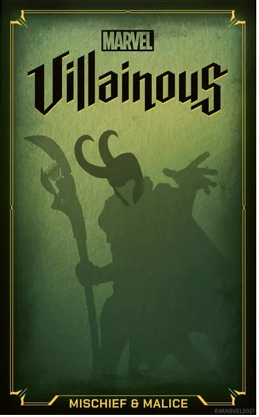 MARVEL VILLAINOUS MISCHIEF AND MALICE