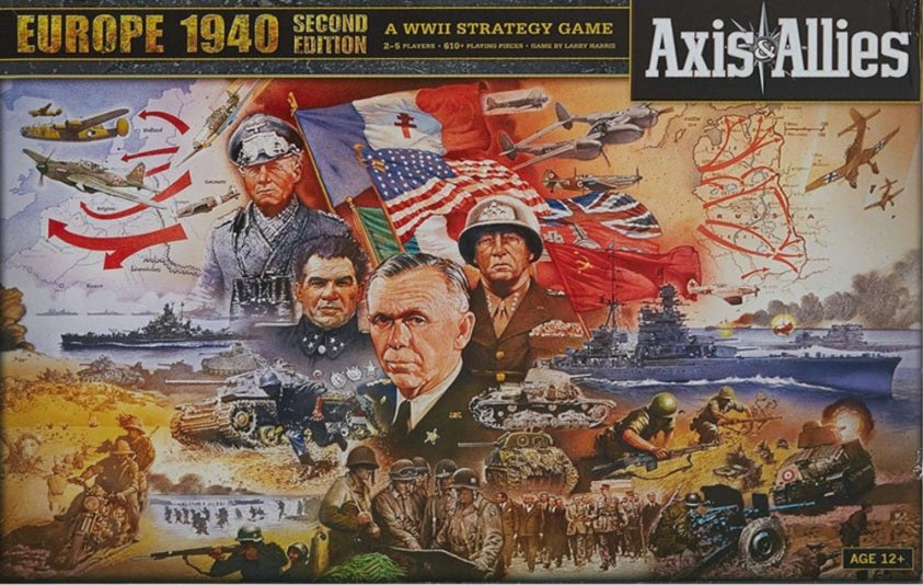 AXIS AND ALLIES EUROPE 1940 BOARD GAME